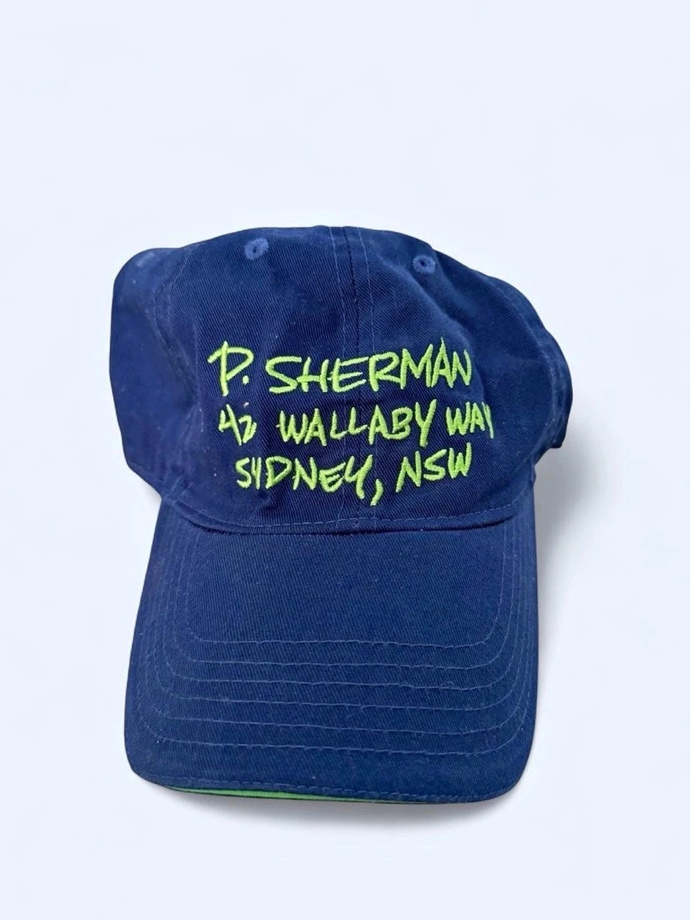 Disney Embroidered Blue Baseball Cap NWT